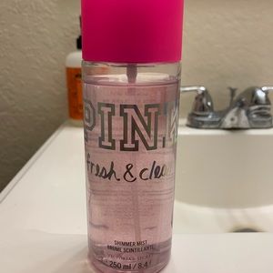 Pink body spray